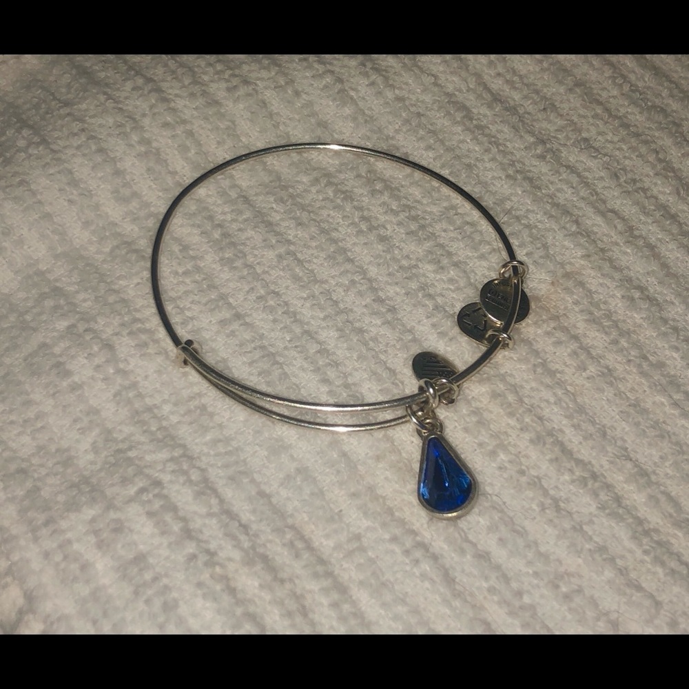 Alex n Ani September stone bangle bracelet